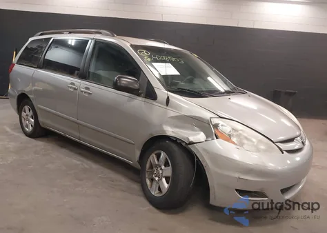 2006 Toyota Sienna Le из США, поврежденный, VIN 5TDZA23C66S575702